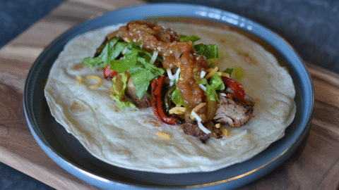 Cast Iron Steak Fajita