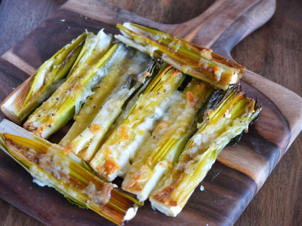 Gruyere Roasted Leeks Recipe