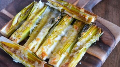 Gruyere Roasted Leeks Recipe
