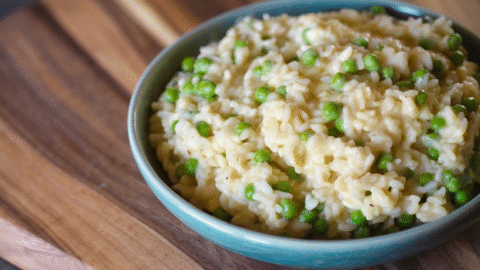 Pea Risotto