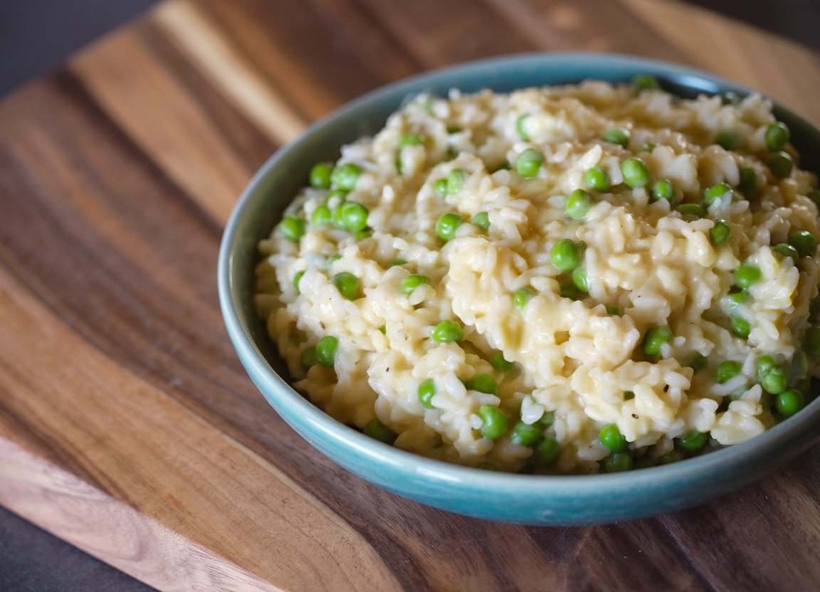 Pea Risotto