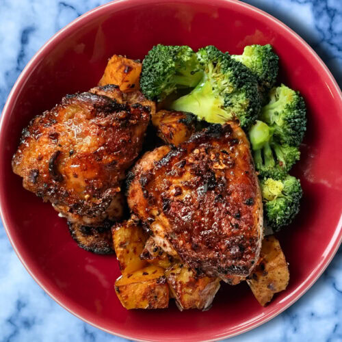 Air Fryer Paprika Chicken Thighs