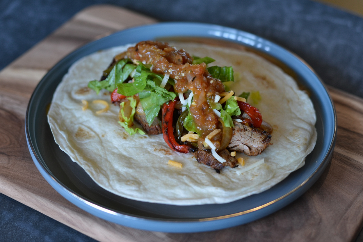 Cast Iron Steak Fajita