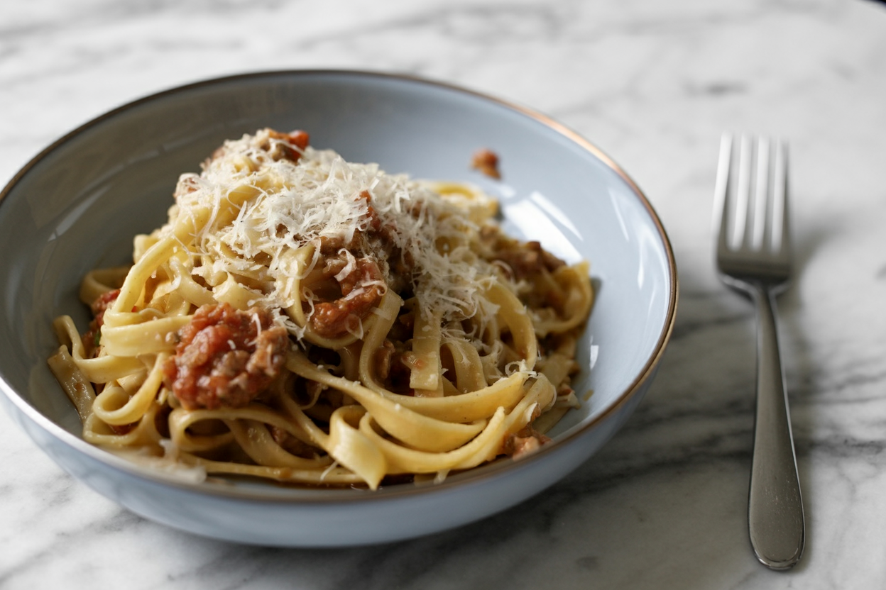 Fettucini Bolognese Recipe