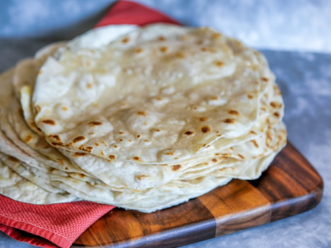 Homemade Flour Tortillas