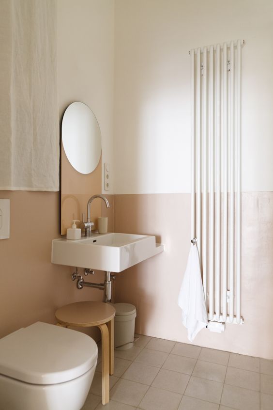 Maximize Space with a Vertical Radiator That Holds Towels