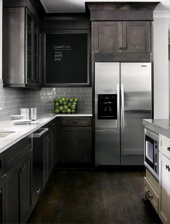 Chalkboard Wall for Instant Grocery Lists