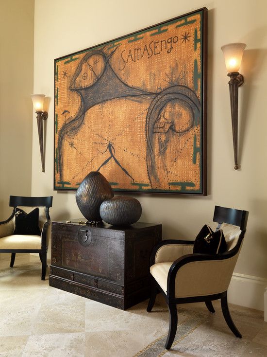 Ornate Chest Adds Dramatic Storage and Surface Space