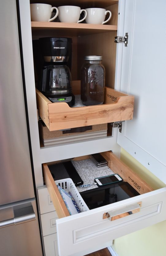 Drawer Basket Keeps Charging Accessories Contained