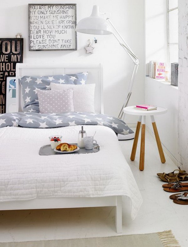 Star Pattern Bedding Adds Whimsical Charm