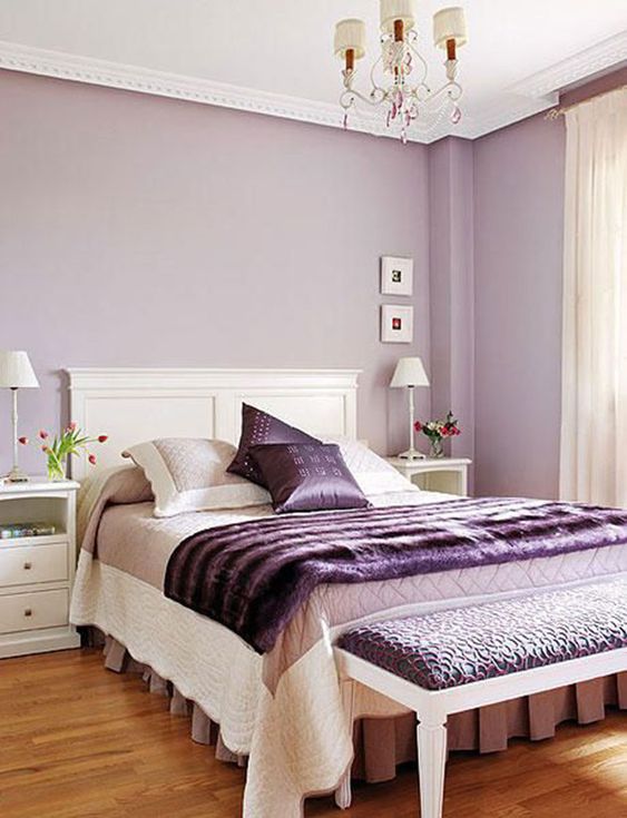 Textured Bench Adds Patterned Seating at the Foot of the Bed