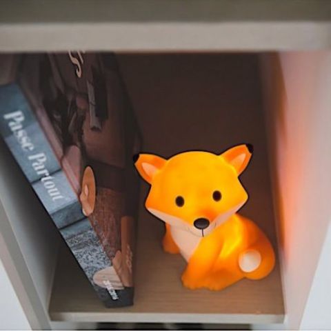 Friendly Fox Lamp for a Gentle Bedside Glow