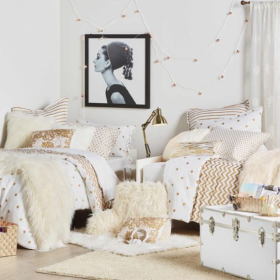 Framed Black and White Portrait Adds Chic Focal Point