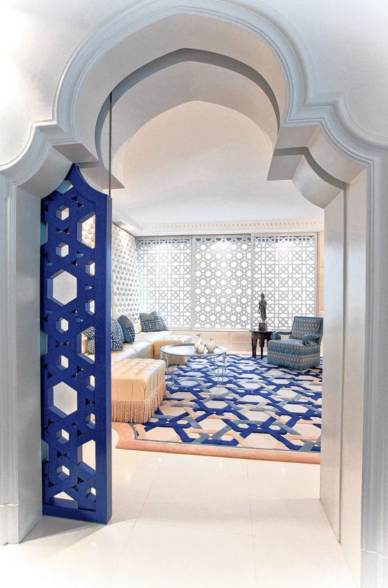 Define Spaces with a Carved Geometric Screen