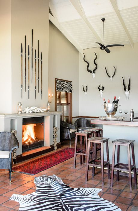 Mount Spears Vertically for Dramatic Wall Art