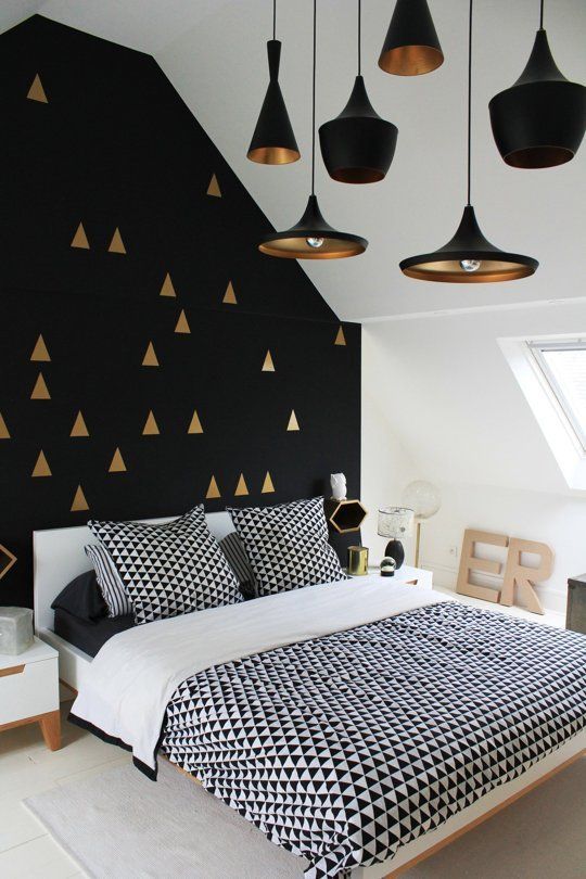 Apply Gold Triangles for Geometric Flair
