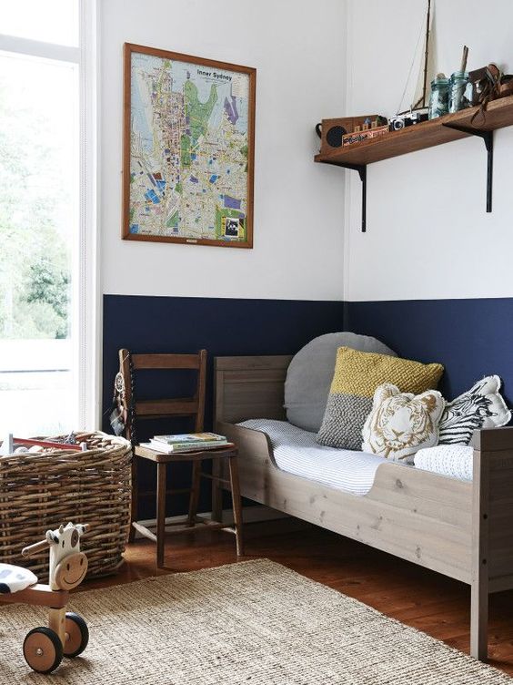 Wooden Stool for Easy Book Access