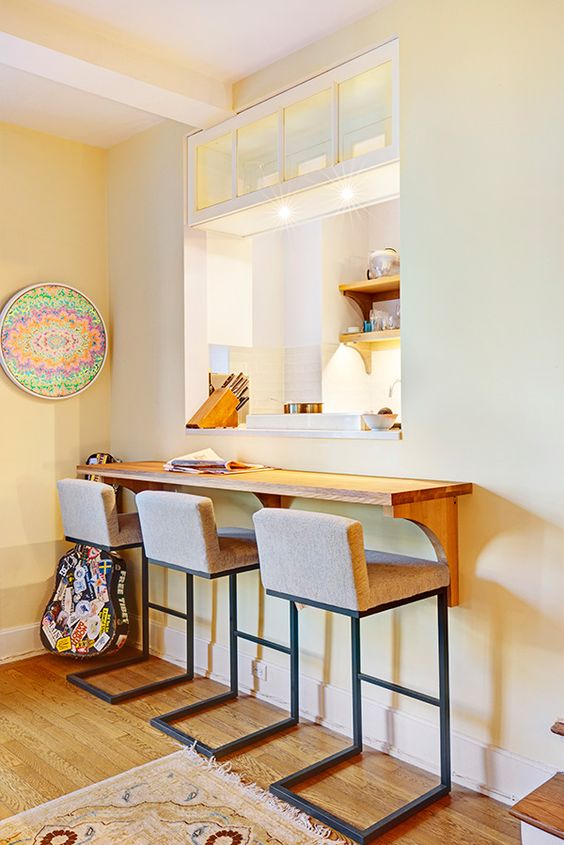 Support a Compact Breakfast Spot with U-Shaped Legs