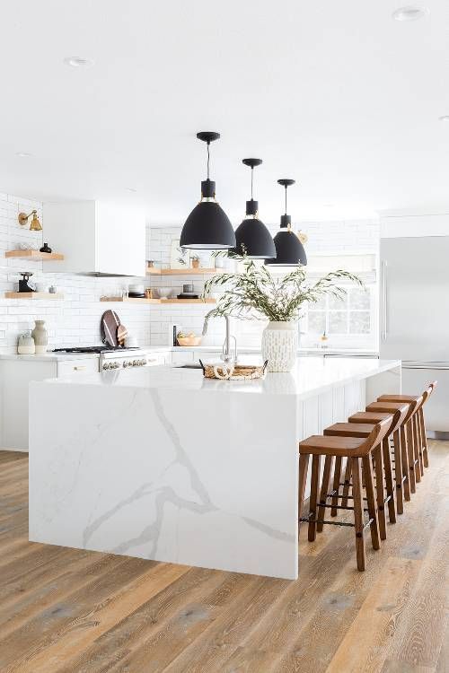 Waterfall Island for a Luxurious, Continuous Look