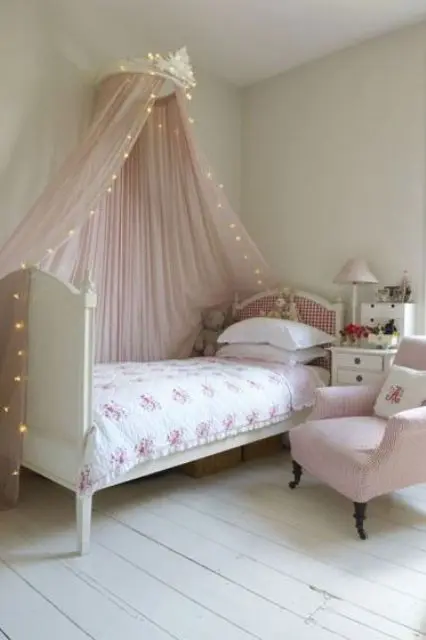 Tiered Canopy With Delicate Twinkle Lights