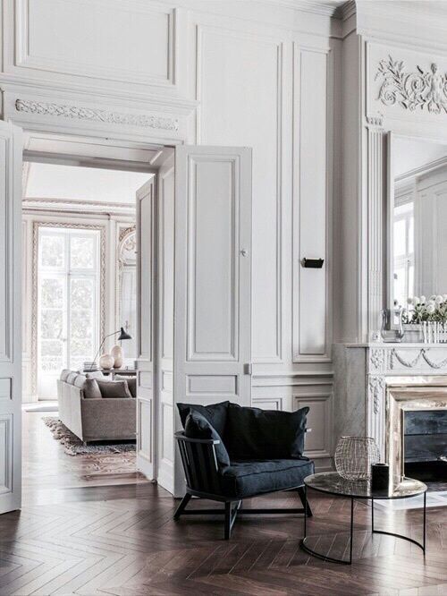 Introduce Dramatic Contrast With a Dark Armchair