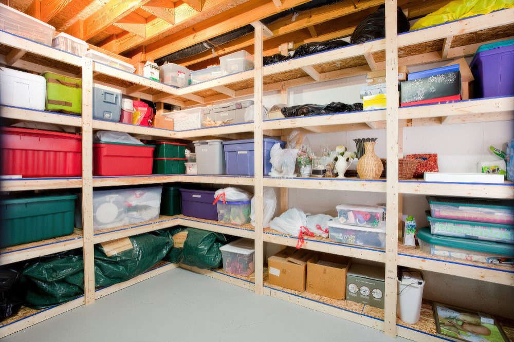 Green and Teal Bins for Color-Coded Storage