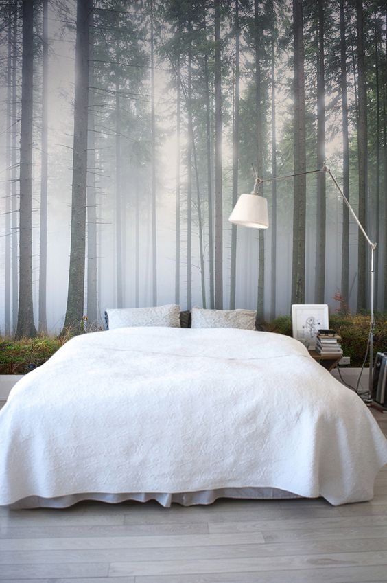 Forest Mural for an Immersive Escape