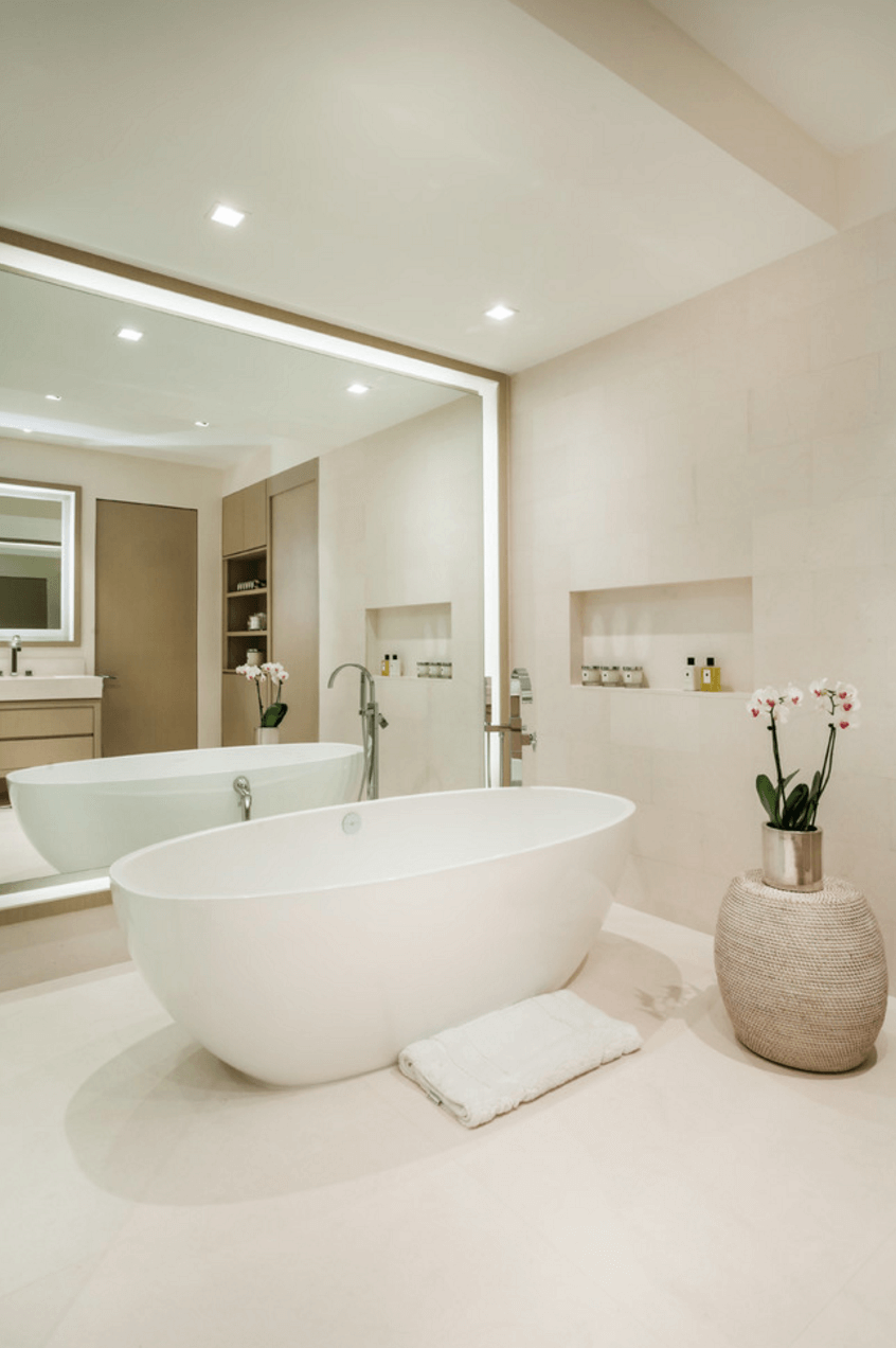 Recessed Niches Keep Bath Essentials Accessible