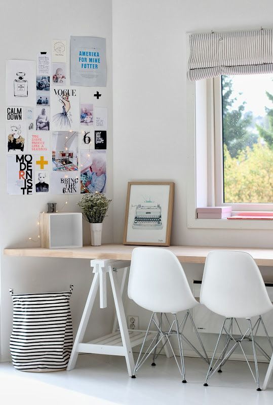 Gallery Wall With String Lights Adds Cozy Ambiance