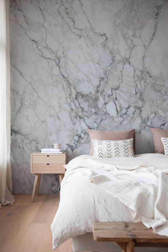 Marble Wallpaper for a Dramatic Statement