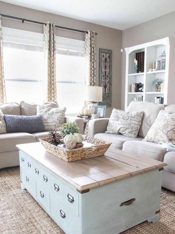 Hide Clutter with a Storage Coffee Table