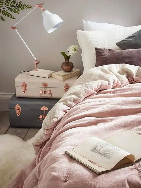 Storage Trunks That Double As A Bedside Table