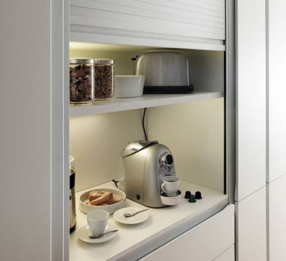 Integrated Cabinet Lighting for Appliance Nooks