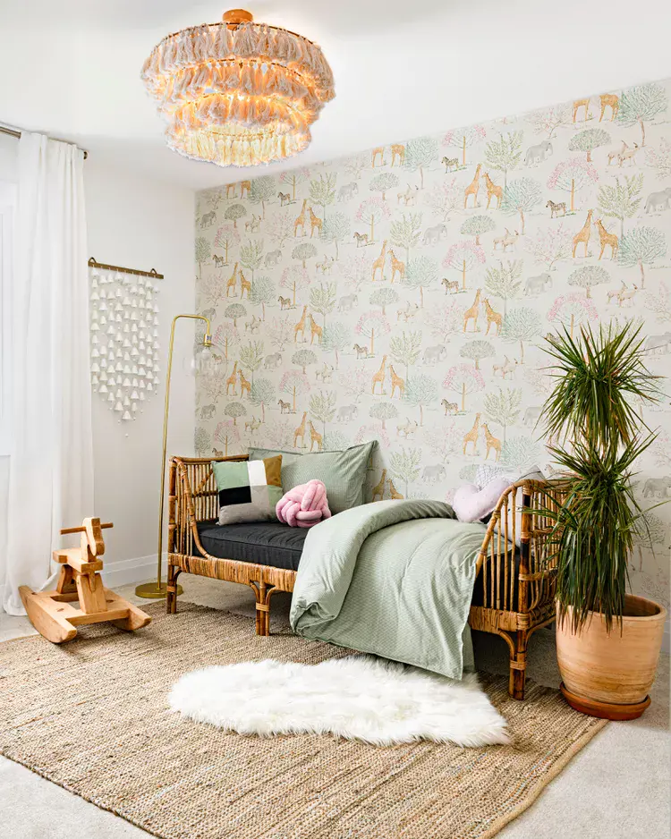Tiered Tassel Chandelier Adds Whimsical Texture
