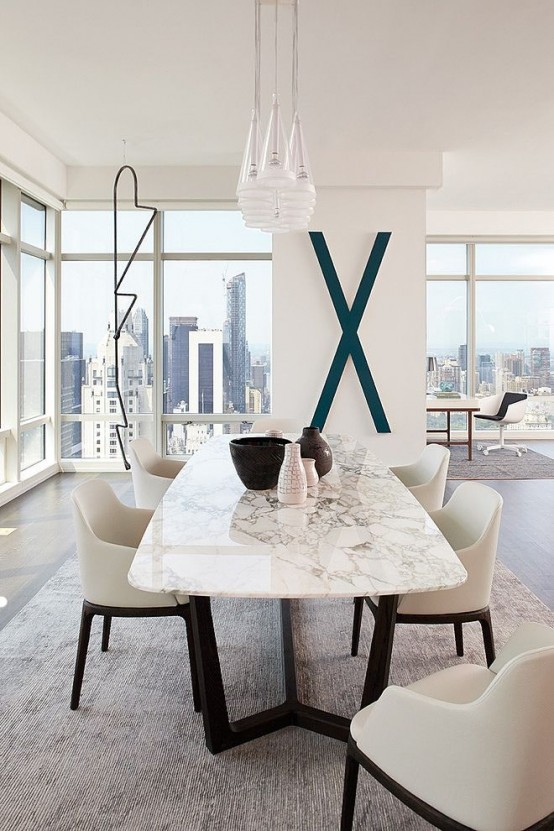 Oversized Geometric Art for a Bold Accent