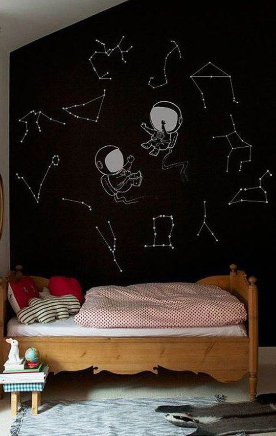 Decorate with Floating Astronauts and Constellations
