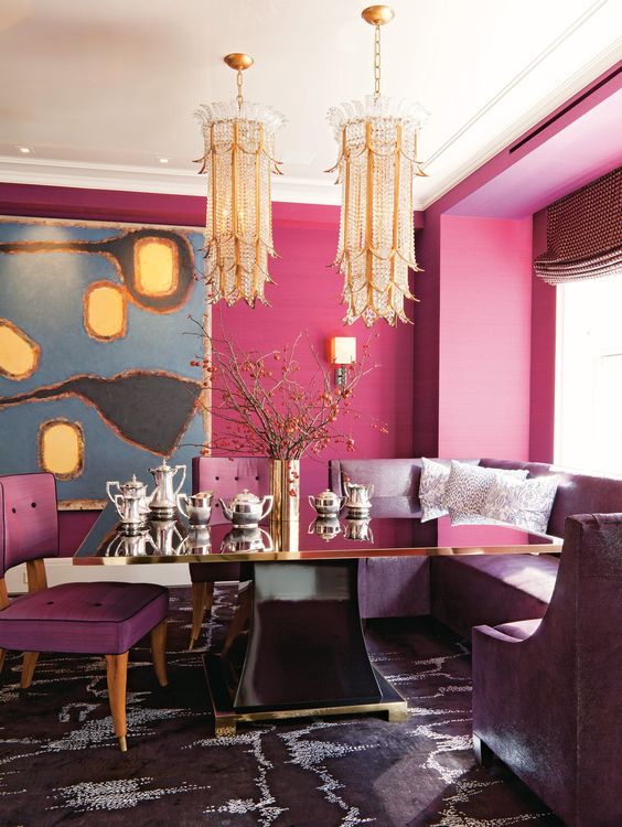Gold and Crystal Chandeliers Add Opulent Shine