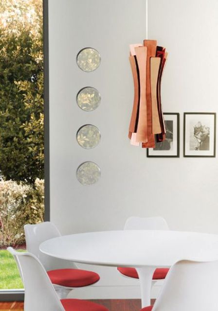 Introduce Shine with Round Mirrored Wall Accents