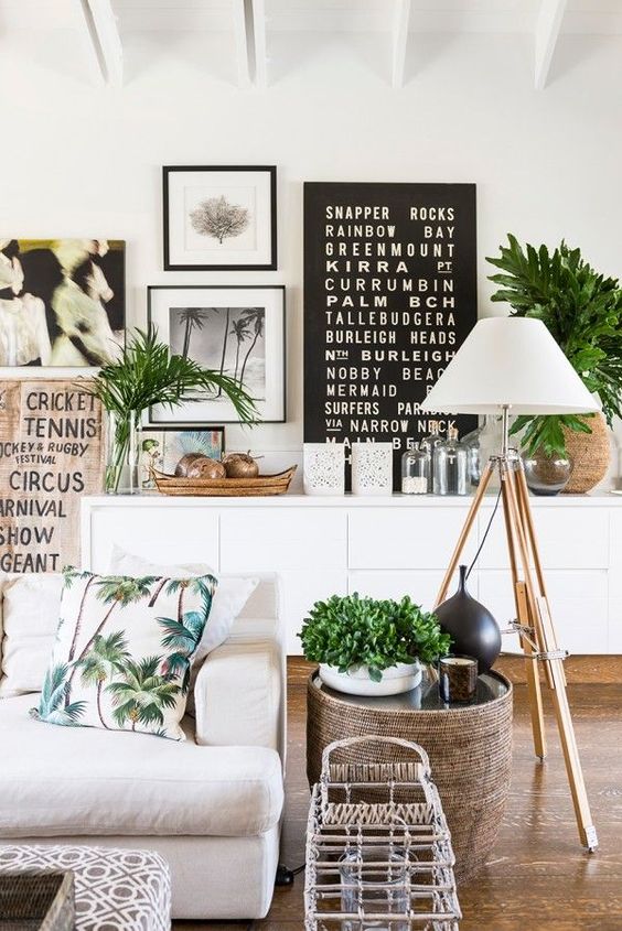 Black Typography Art Lists Coastal Town Names