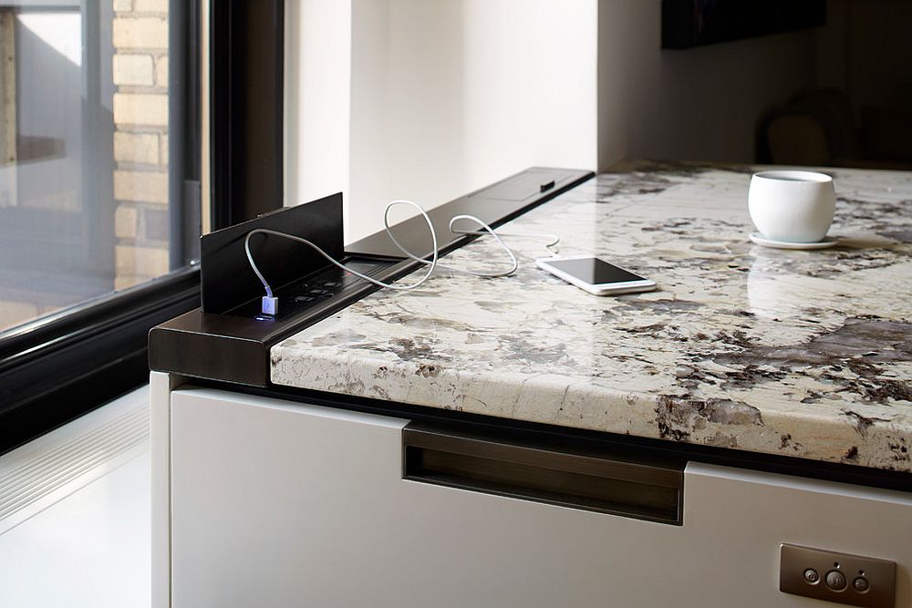 Flush-Mount Charging Station Conceals Cords