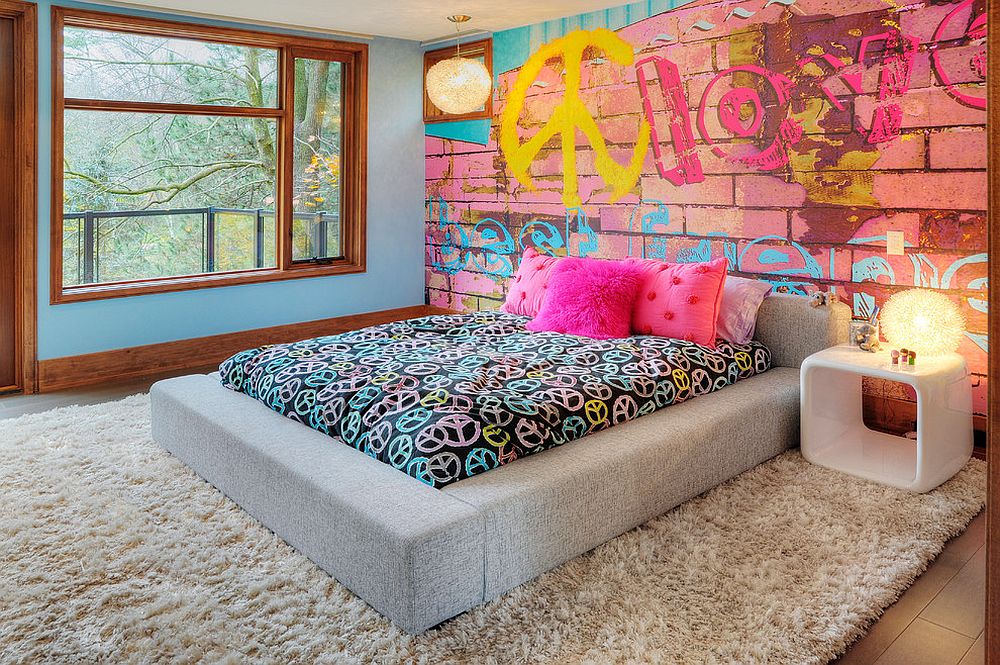 Paint a Graffiti-Style Mural for Bold Color