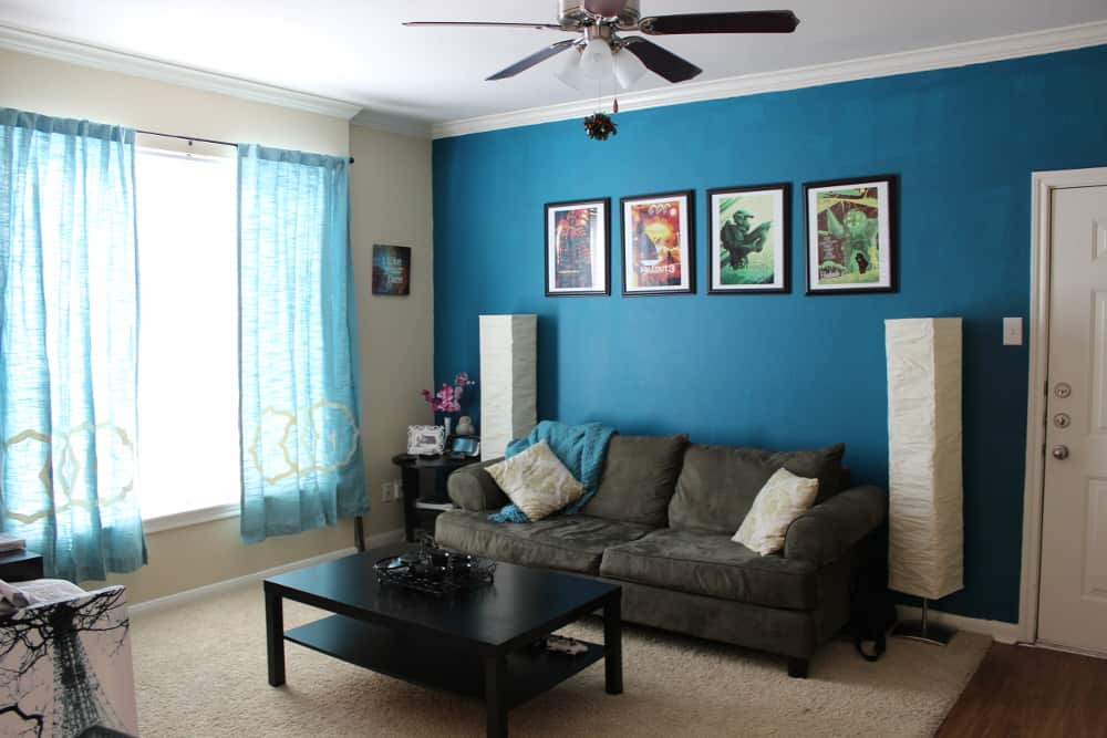 Tall White Floor Lamps Add Soft Ambient Light