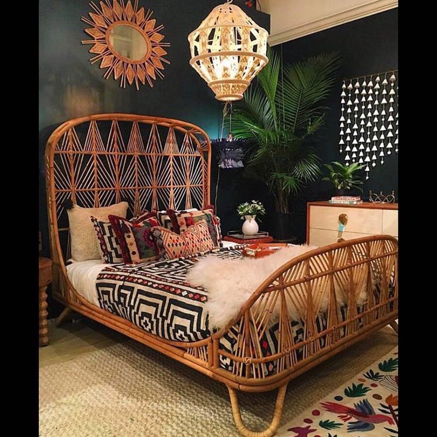 Bring Boho Style with a Rattan Bed Frame