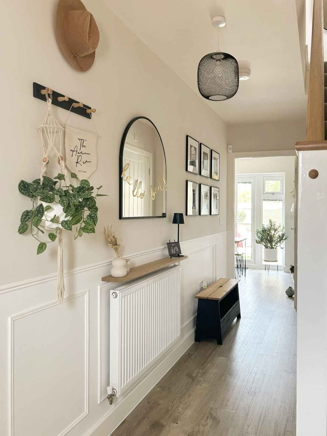 Macrame Plant Hanger Adds Boho Charm to Wall Hooks