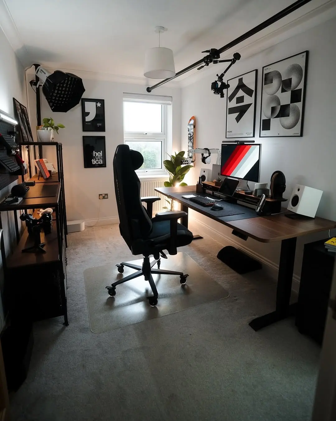 Combine Monitor Riser and Headphone Hook