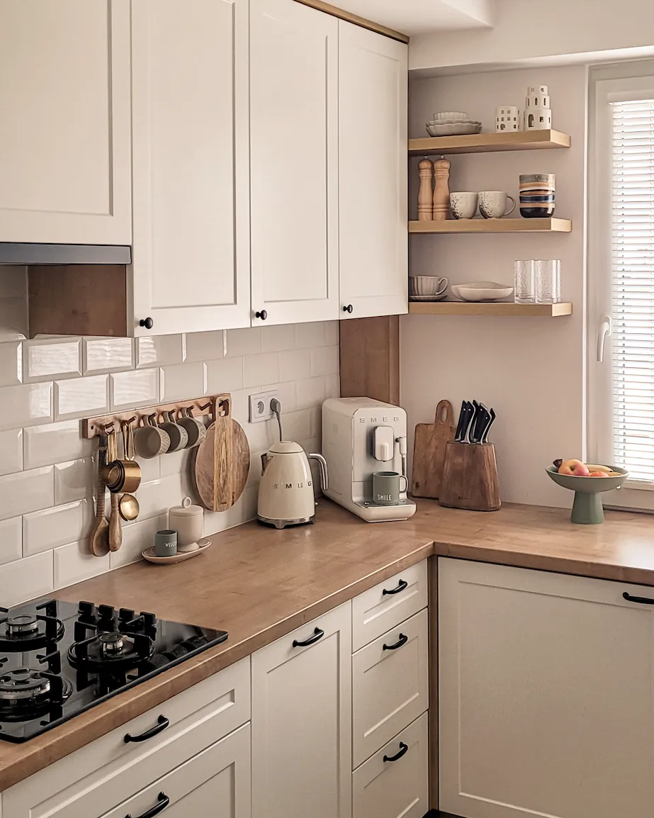 Keep Mugs and Utensils Accessible on a Wall Rack