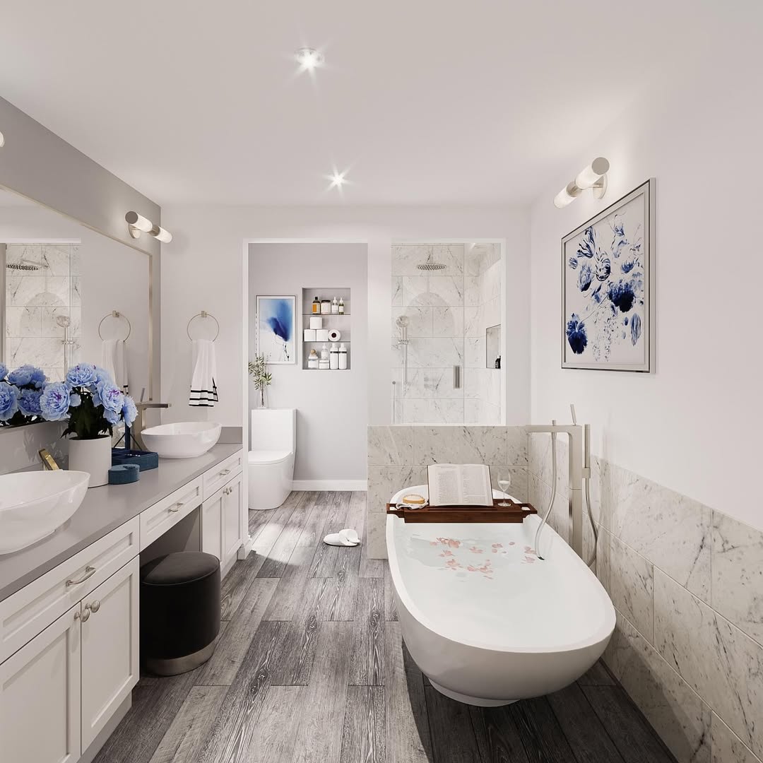 Bathtub Tray for Relaxing Essentials