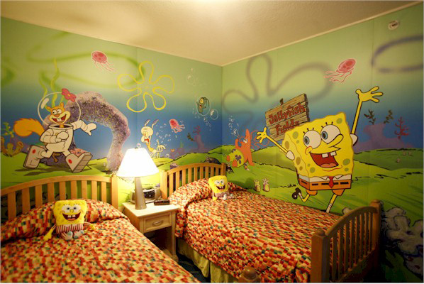 Bring Bikini Bottom to Life with a SpongeBob SquarePants Mural