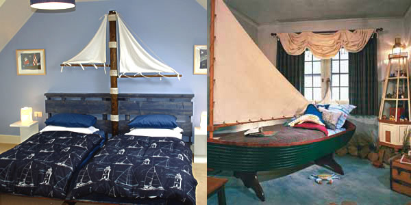 Design Maritime Adventures with Sailboat Beds