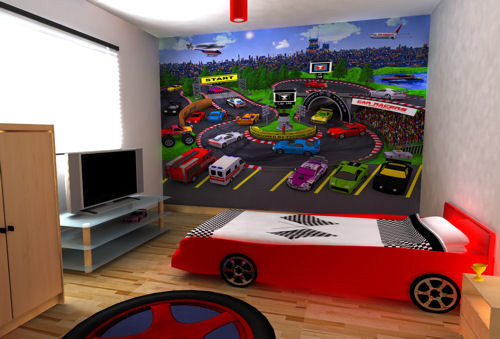 Race Car Bed Creates a Speedy Sleep Zone